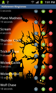 Halloween Ringtones Screenshots