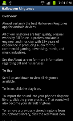 Halloween Ringtones Screenshots