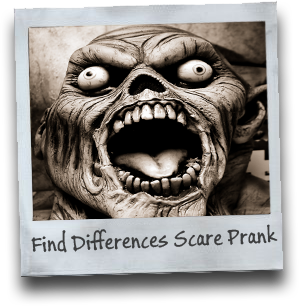 Find Differences Scare Prank